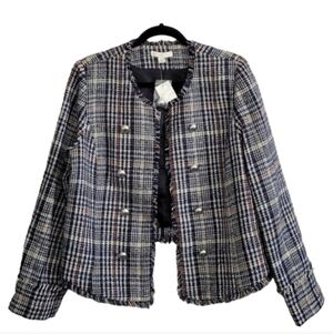 Cato Plaid Womans Jacket Size Large